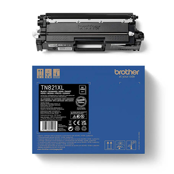 Brother TN-821XL BK toner zwart hoge capaciteit (origineel) TN821XLBK 051370 - 1