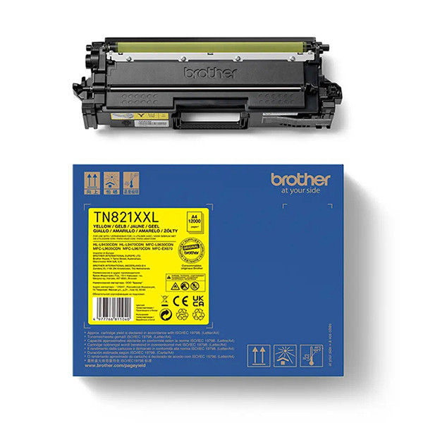 Brother TN-821XXL Y toner geel extra hoge capaciteit (origineel) TN821XXLY 051384 - 1