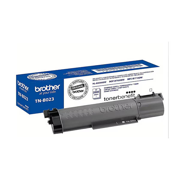 Brother TN-B023 toner zwart (origineel) 051190 - 1