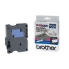 Brother TX-233 'extreme' tape blauw op wit, glanzend 12 mm (origineel) 080238 - 1