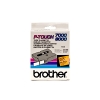 Brother TX-B51 'extreme' tape zwart op fluo-oranje, glanzend 24 mm (origineel)