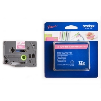Brother TZe-MQP35 tape wit op berry rose 12 mm (origineel) TZeMQP35 080392