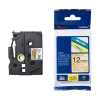 Brother TZe-PR831 tape zwart op goud 12 mm (origineel) 080946 - 1
