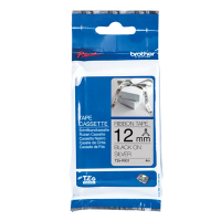 Brother TZe-R931 tape zwart op zilver 12 mm (origineel) TZe-R931 350534