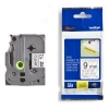 Brother TZe-S121 extra klevend tape zwart op transparant 9 mm (origineel) 080658 - 1