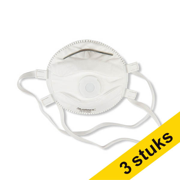 Busters Aanbieding: 3x Busters Yuma stofmasker FFP3 NR D V (1 stuk)  SBU00085 - 1