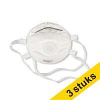Aanbieding: 3x Busters Yuma stofmasker FFP3 NR D V (1 stuk)