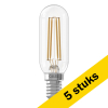 Aanbieding: 5x Calex E14 ledlamp buis helder dimbaar 4.5W (40W) LCA00784 - 1