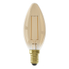 Calex E14 filament ledlamp kaars goud dimbaar 3,5W (25W) LCA00685 - 1