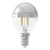 Calex E14 ledlamp kogel kopspiegel zilver dimbaar 3.5W (25W)