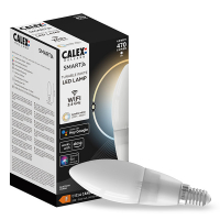 Calex E14 smartlamp kaars B35 wit wifi (Tuya) LCA00833