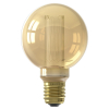 Calex E27 ledlamp globe G95 goud dimbaar 3.5W (15W) LCA00741 - 1