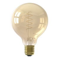 Calex E27 ledlamp globe G95 goud dimbaar 3.8W (25W) 1001000900 LCA00666
