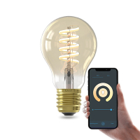 Calex E27 smart lamp peer A60 goud WiFi (Tuya) LCA01192