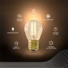 Calex E27 smartlamp kogel P45 goud wifi (Tuya) LCA01196 - 2