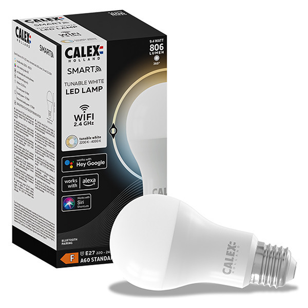 Calex E27 smartlamp peer A60 wifi (Tuya) LCA00447 - 1