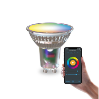 Calex GU10 smartlamp PAR16 helder RGB wifi (Tuya) LCA01198