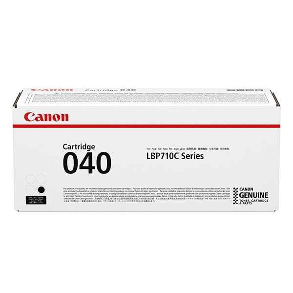 Canon 040 BK toner zwart (origineel) 0460C001 017278 - 1