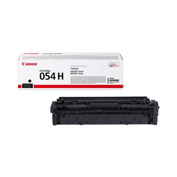 Canon 054H BK toner zwart hoge capaciteit (origineel) 3028C002 070066 - 1