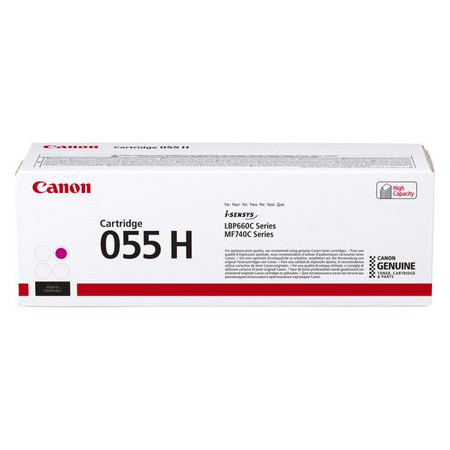 Canon 055H M toner magenta hoge capaciteit (origineel) 3018C002 070054 - 1