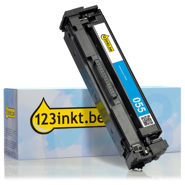 Canon 055 C toner cyaan (123inkt huismerk) 3015C002C 070045 - 1