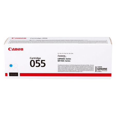 Canon 055 C toner cyaan (origineel) 3015C002 070044 - 1