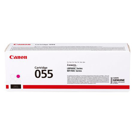 Canon 055 M toner magenta (origineel) 3014C002 070046 - 1