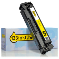 Canon 055 Y toner geel (123inkt huismerk) 3013C002C 070049