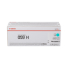 Canon 059H C toner cyaan hoge capaciteit (origineel)