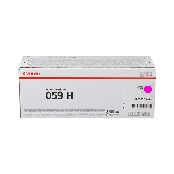 Canon 059H M toner magenta hoge capaciteit (origineel) 3625C001 017512 - 1