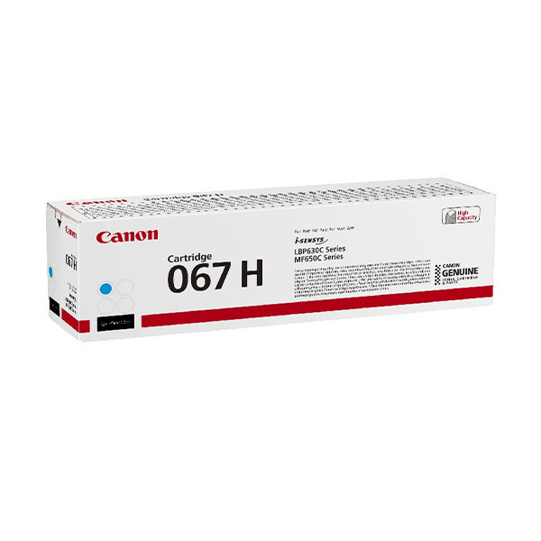 Canon 067H C toner cyaan hoge capaciteit (origineel) 5105C002 094992 - 1