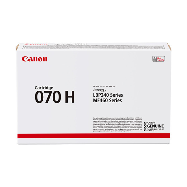 Canon 070H toner zwart hoge capaciteit (origineel) 5640C002 032806 - 1