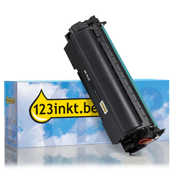 Canon 071H BK toner zwart hoge capaciteit (123inkt huismerk) 5646C002C 095017 - 1