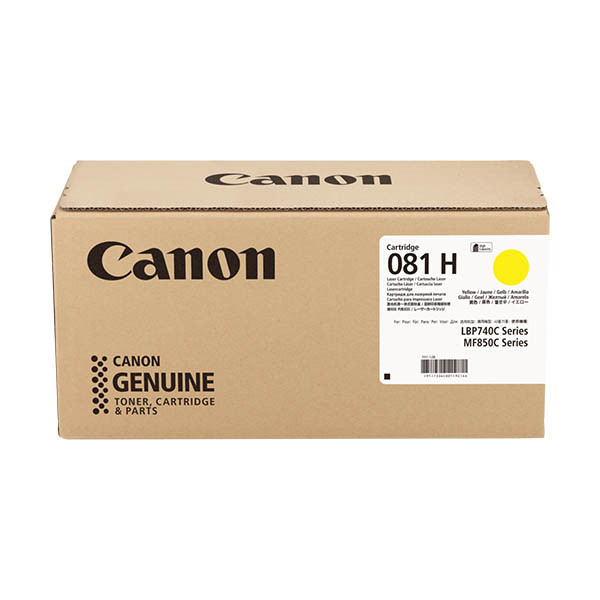 Canon 081H Y toner geel hoge capaciteit (origineel) 011307 - 1