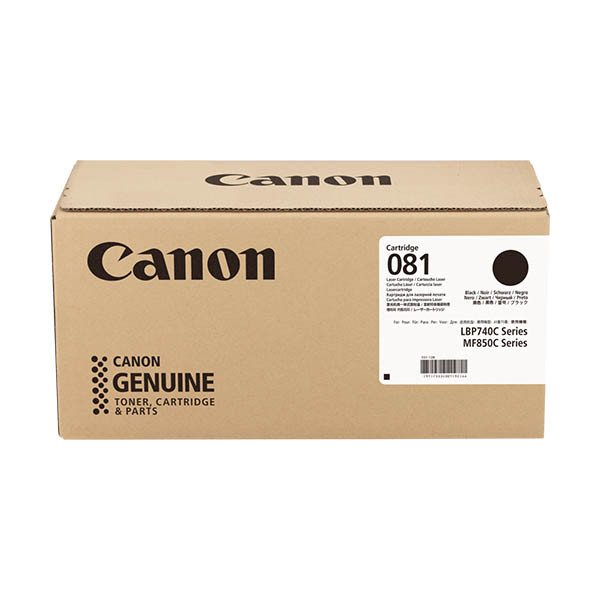 Canon 081 BK toner zwart (origineel) 011293 - 1