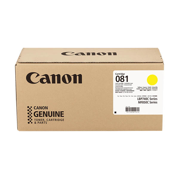 Canon 081 Y toner geel (origineel) 011299 - 1