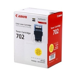 Canon 702 Y toner geel (origineel) 9642A004 070860 - 1