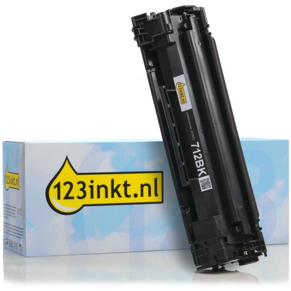 Canon 712 BK toner zwart (123inkt huismerk) 1870B002AAC 070913 - 1