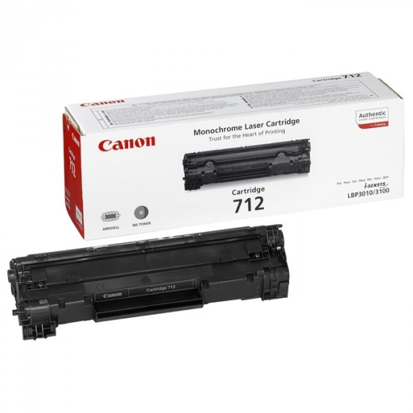 Canon 712 BK toner zwart (origineel) 070912 - 1