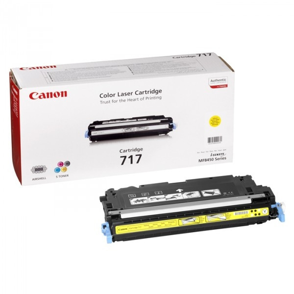 Canon 717 Y toner geel (origineel) 2575B002AA 070926 - 1