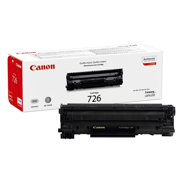 Canon 726 toner zwart (origineel) 070782 - 1