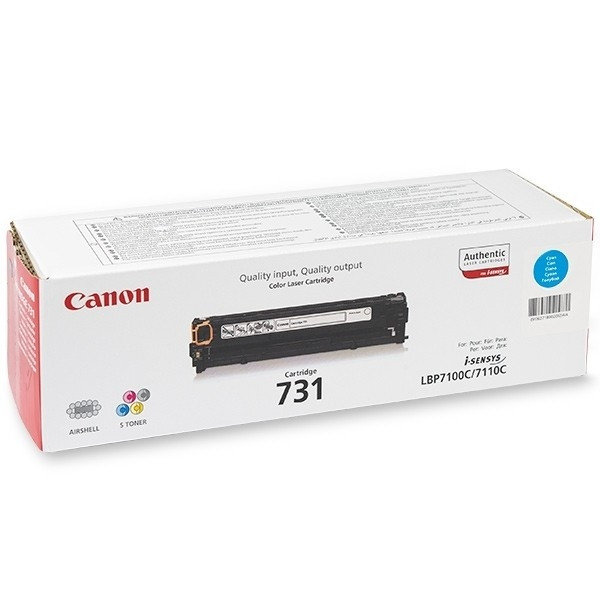 Canon 731C toner cyaan (origineel) 901741 - 1