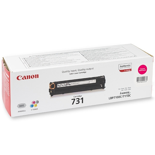 Canon 731M toner magenta (origineel) 6270B002 032222 - 1