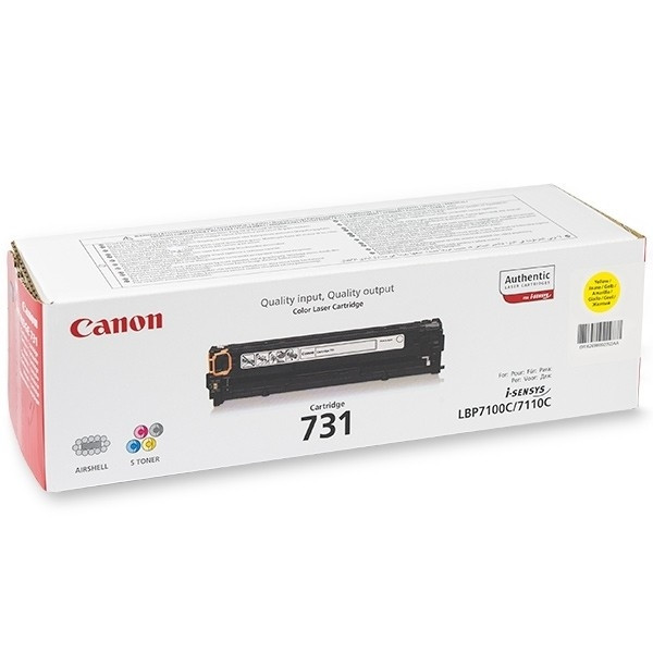 Canon 731Y toner geel (origineel) 901737 - 1
