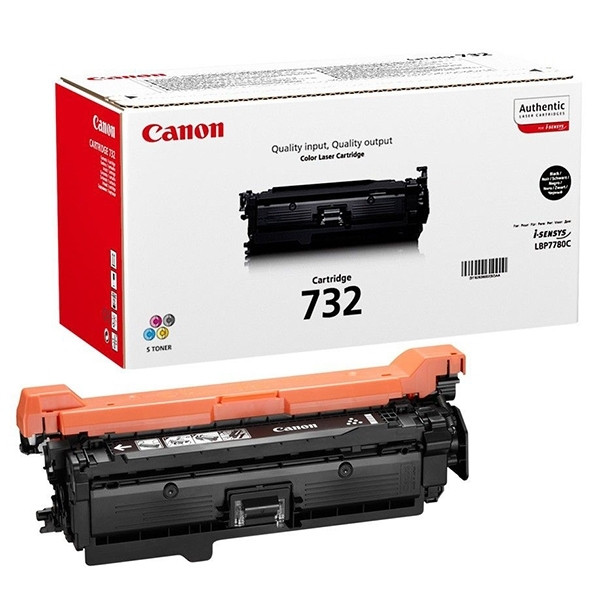 Canon 732BK toner zwart (origineel) 6263B002 032228 - 1