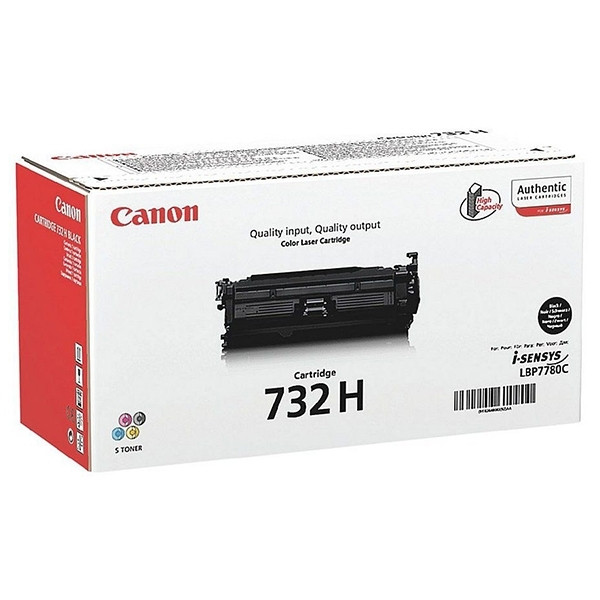 Canon 732HBK toner zwart hoge capaciteit (origineel) 032236 - 1