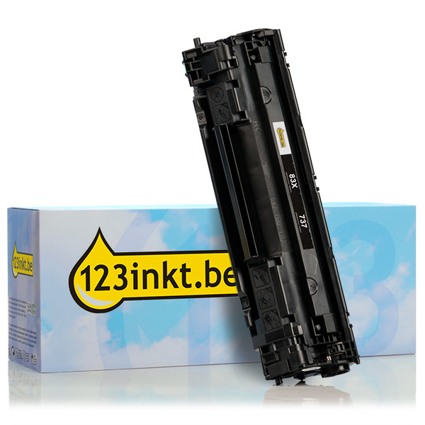 Canon 737 toner zwart (123inkt huismerk) 9435B002C 032851 - 1