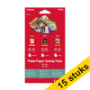 Aanbieding: 10+5 gratis Canon VP-101 photo paper variety pack 10 x 15 cm (20 vellen 150395 - 1