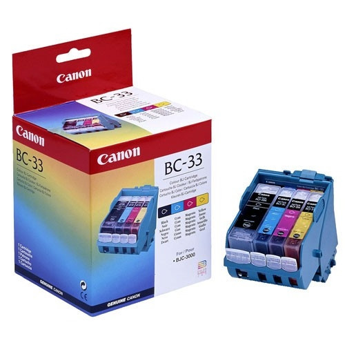 Canon BC-33e printkop zwart en kleur (origineel) 4611A002 010340 - 1