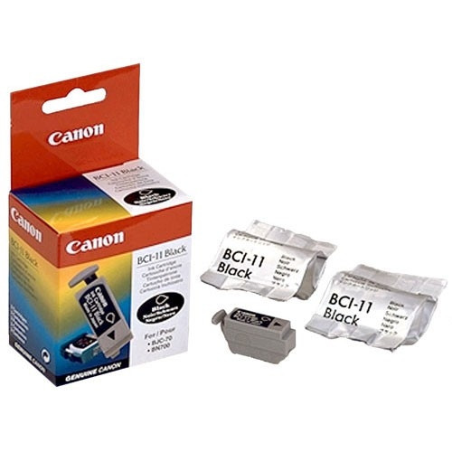 Canon BCI-11BK: 3 x inktcartridge zwart (origineel) 0957A002 011920 - 1